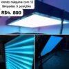 Máquina de Bronzeamento 12 lâmpadas articulada
